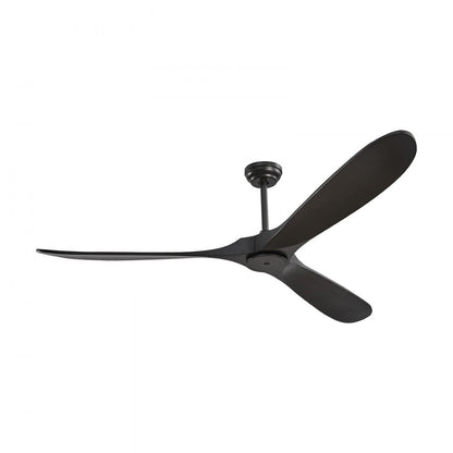 FR25048NL-72"MBK - 72" Solid Wood Ceiling Fan with Remote Control