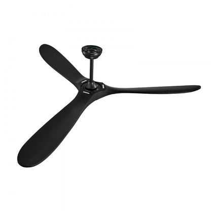 FR25048NL-72"MBK - 72" Solid Wood Ceiling Fan with Remote Control