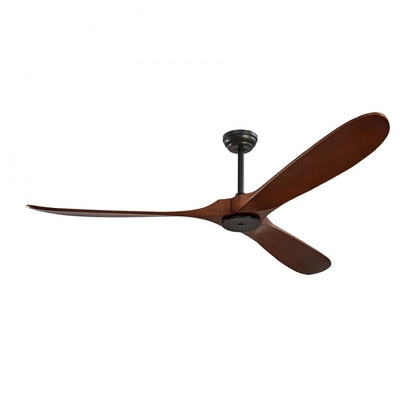FR25048NL-72"DB - 72" Stylish Wood Blade Ceiling Fan with Remote Control