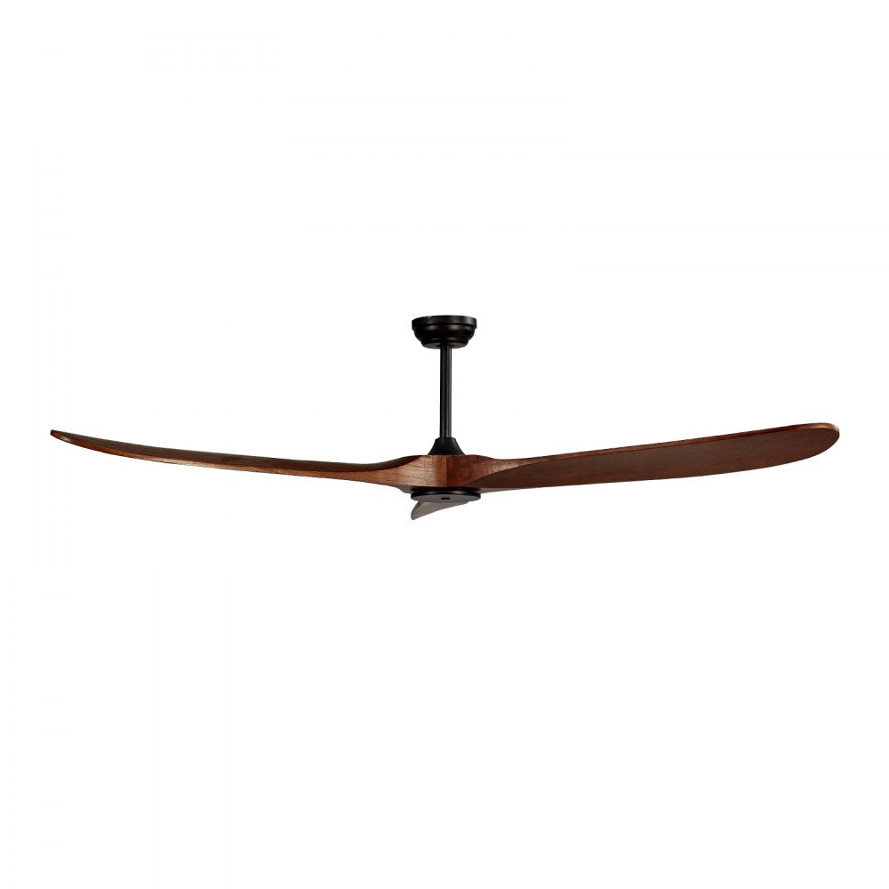 FR25048NL-72"DB - 72" Stylish Wood Blade Ceiling Fan with Remote Control