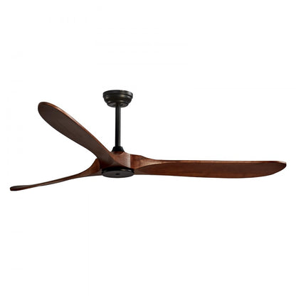 FR25048NL-72"DB - 72" Stylish Wood Blade Ceiling Fan with Remote Control