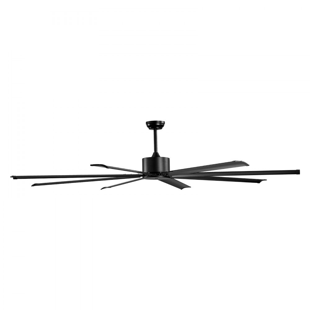 FR25049NL-84"MBK - 84" Quiet Ceiling Fan with Reversible DC Motor