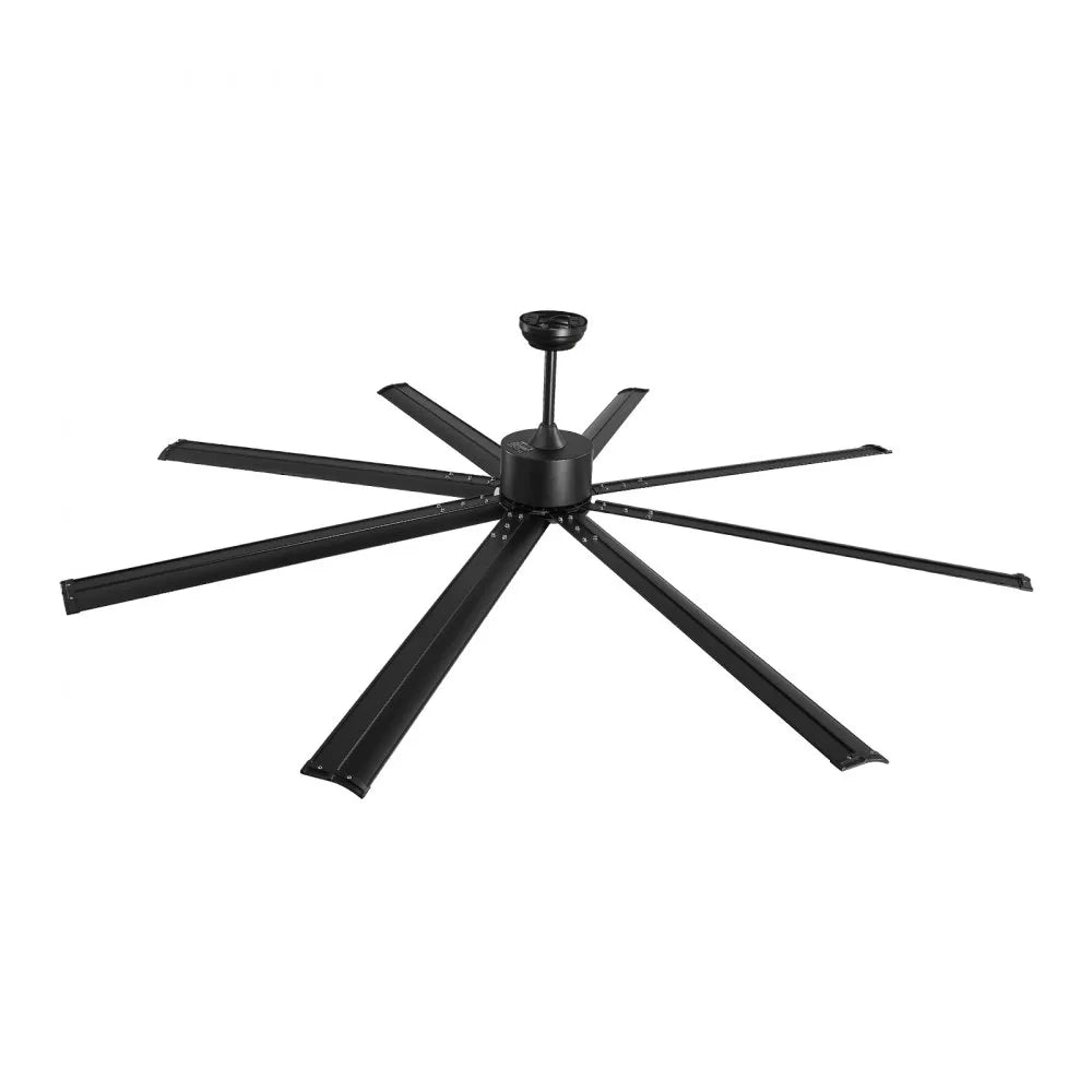 FR25049NL-84"MBK - 84" Quiet Ceiling Fan with Reversible DC Motor