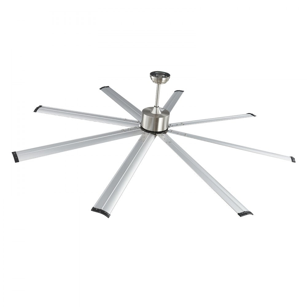FR25049NL-84"BN - 84" Aluminum Ceiling Fan with 8 Blades & Remote Control