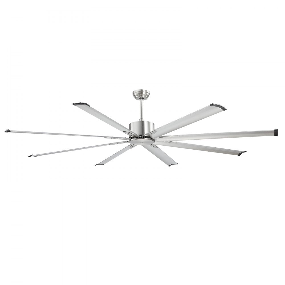 FR25049NL-84"BN - 84" Aluminum Ceiling Fan with 8 Blades & Remote Control
