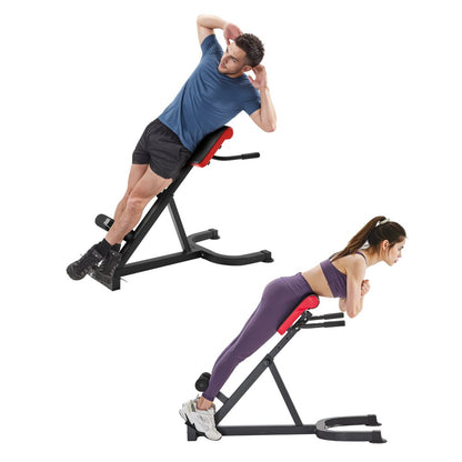 SJ1015 - Durable Roman Chair for Body Strength Training, 300lbs Capacity