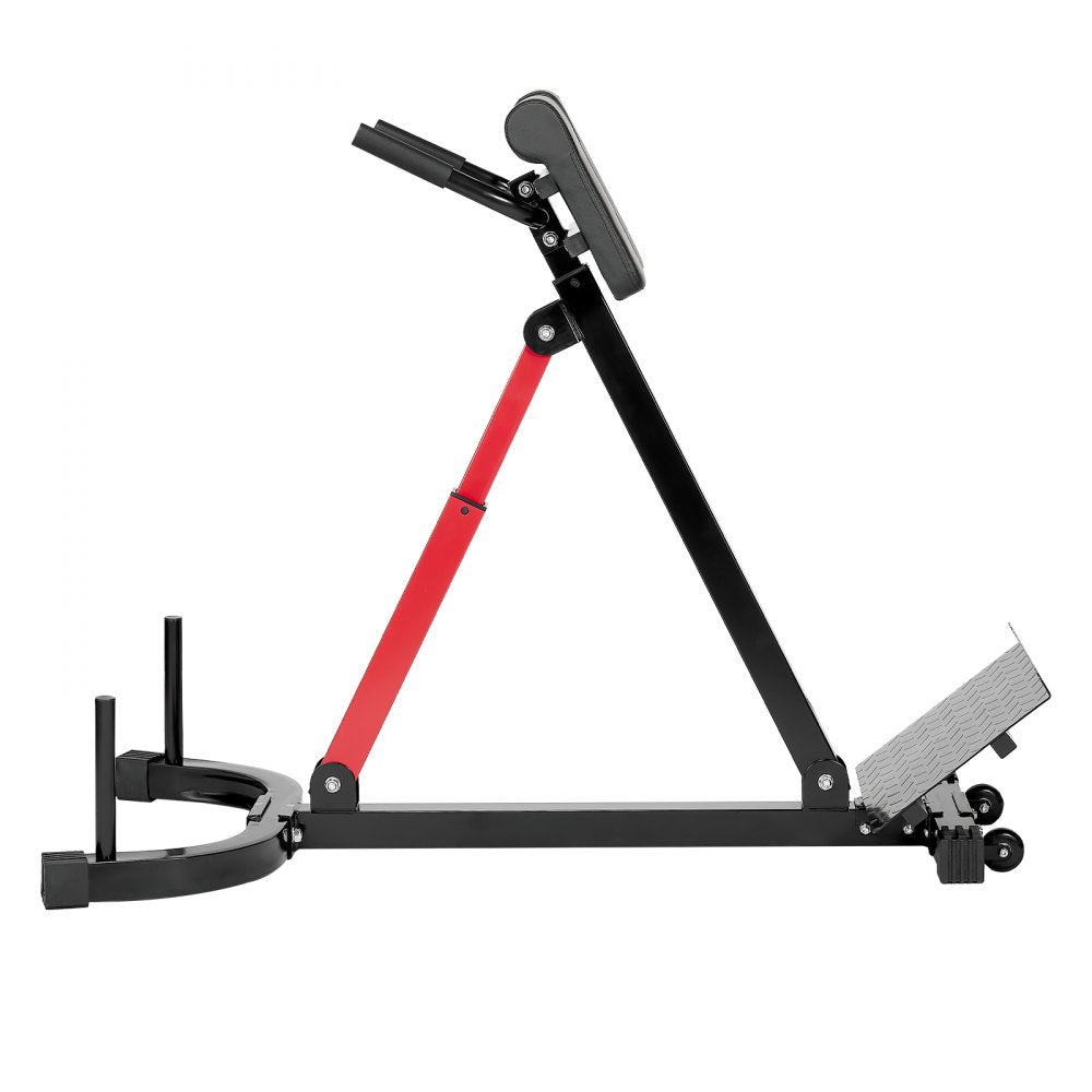 5030 - Adjustable Carbon Steel Hyperextension Bench for Full-Body Workouts
