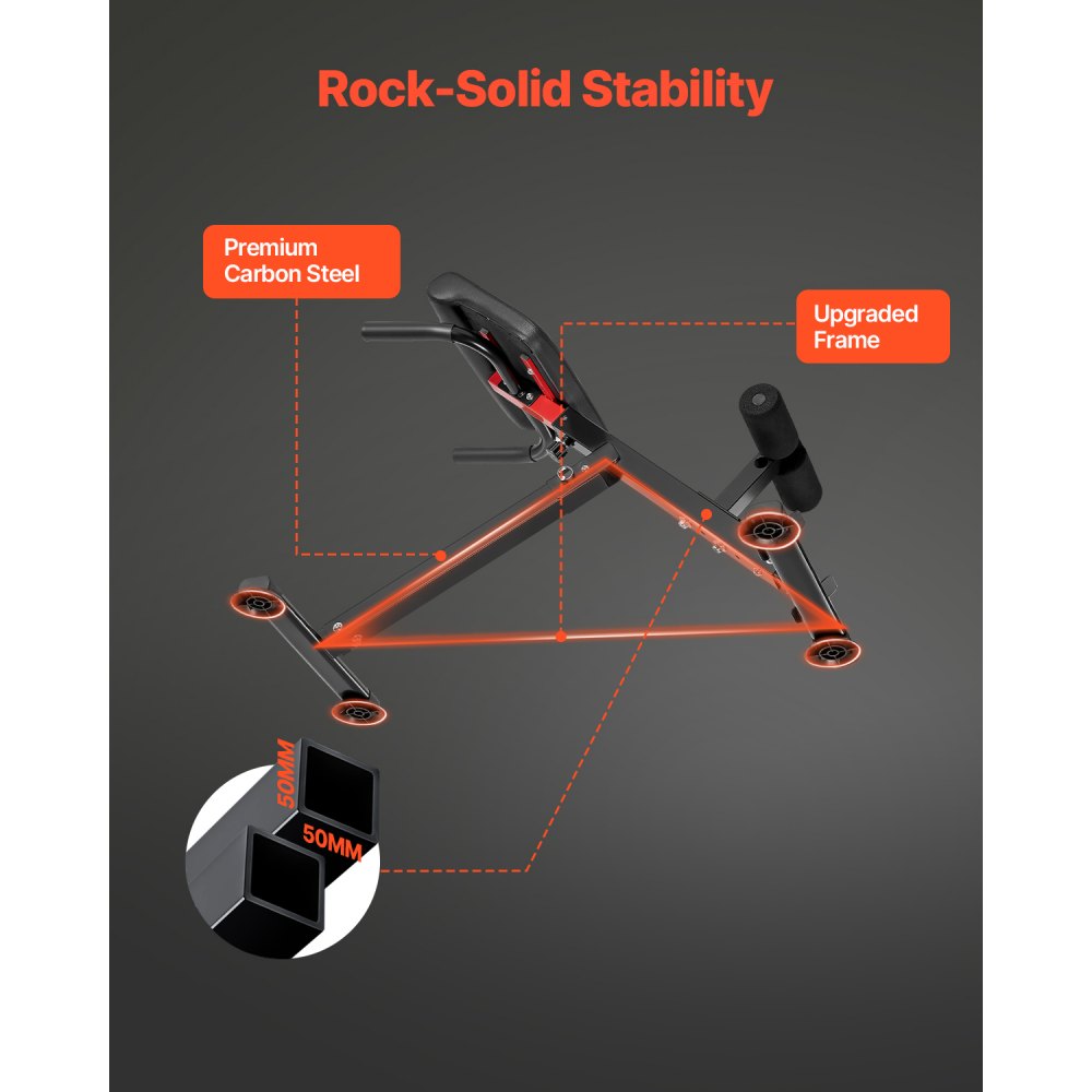 5016 - Versatile Roman Chair for Home Gym Workouts