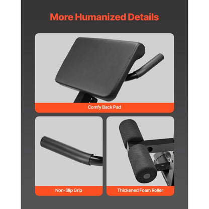 5016 - Versatile Roman Chair for Home Gym Workouts