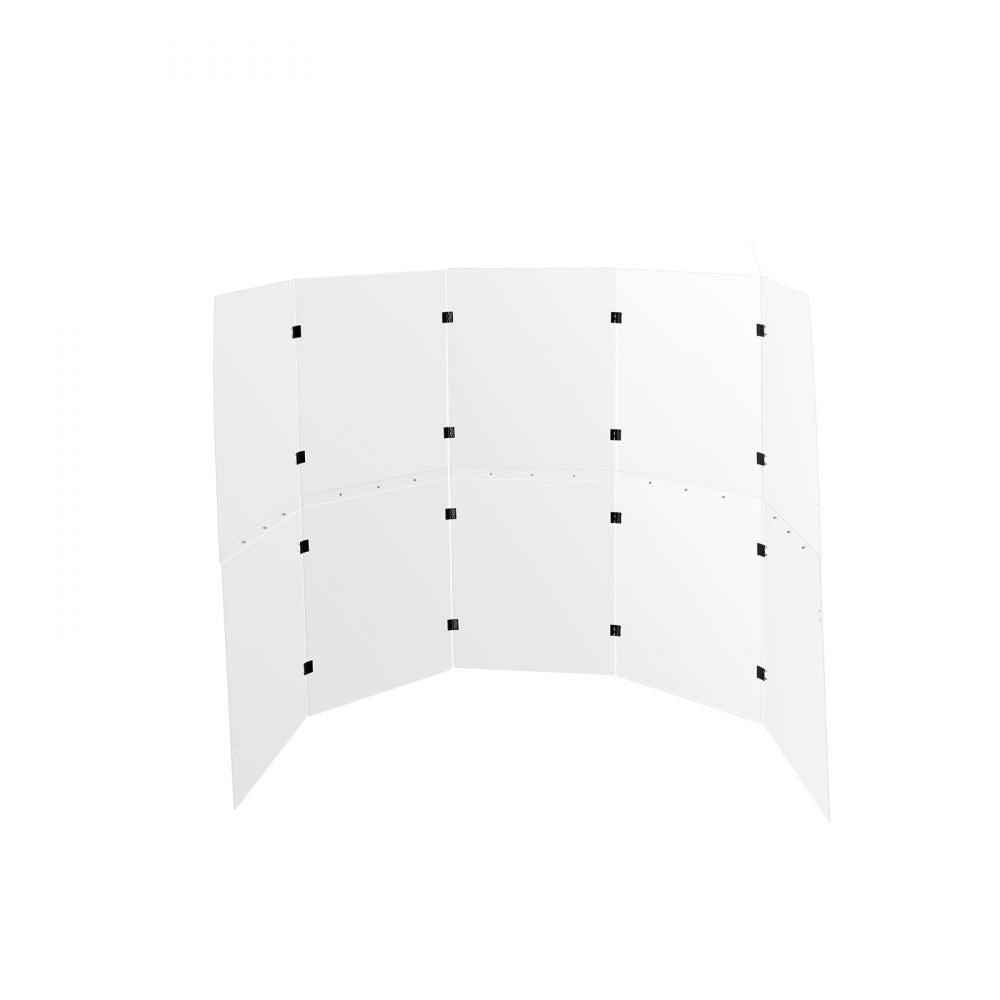 OK-24017 - 5 ft Tall Acrylic Drum Shield with 5 Panels