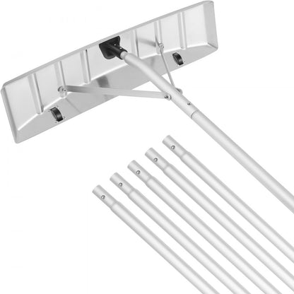CY-SF03 - 25" VEVOR Snow Rake with 5-21ft Adjustable Handle