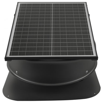 JBSF-320G - Solar-Powered Attic Fan with Smart Thermostat, 1230 CFM