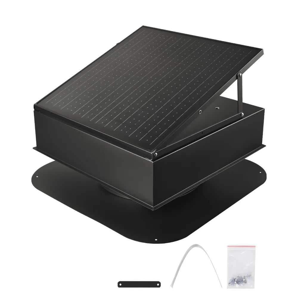 JBSF-320E - Energy-Efficient 35W Solar Roof Attic Exhaust Fan, 3000 CFM