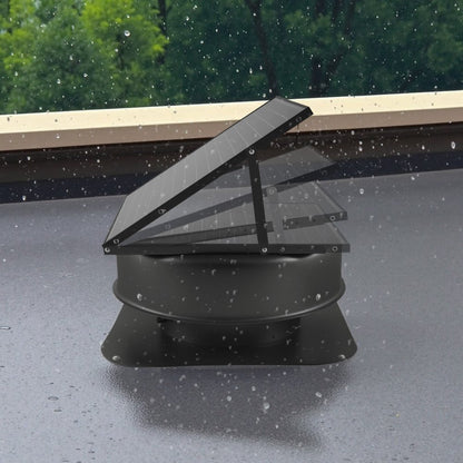 JBSF-350F - Durable Solar Attic Fan with Remote & Adjustable Panel