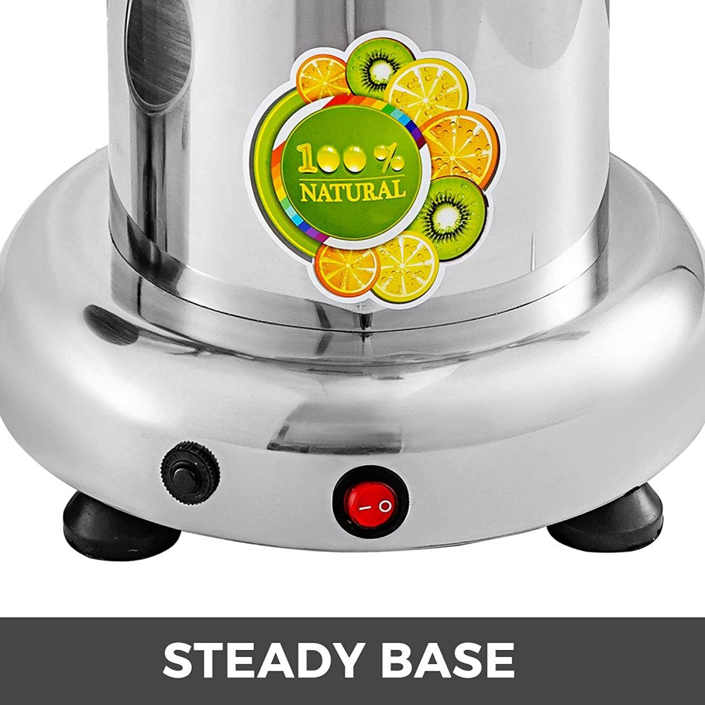010865980735 - Heavy-Duty Juice Extractor with Dual Outlets for Smooth Juice
