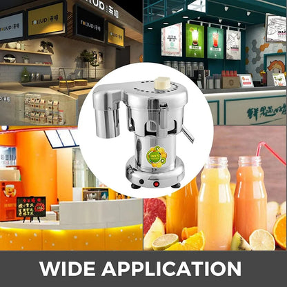 010865980735 - Heavy-Duty Juice Extractor with Dual Outlets for Smooth Juice