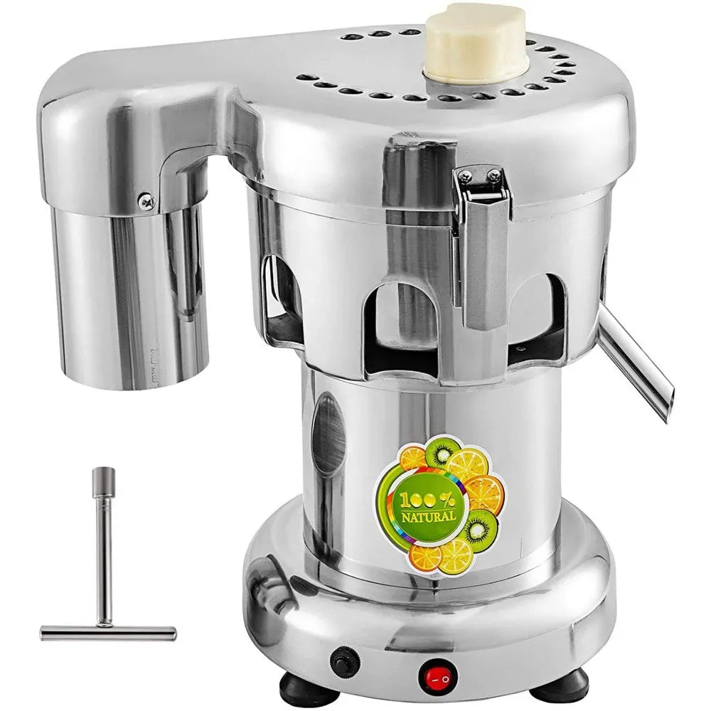 010865980735 - Heavy-Duty Juice Extractor with Dual Outlets for Smooth Juice