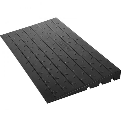 WFSLYPD-4YC XJPD DGXC - 4" Rubber Threshold Ramp for Wheelchairs, 2200 lbs Capacity