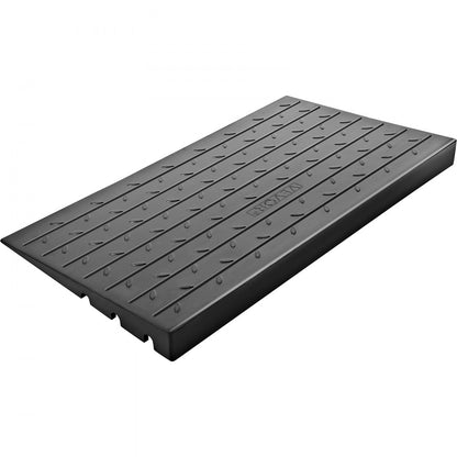 WFSLYPD-4YC XJPD DGXC - 4" Rubber Threshold Ramp for Wheelchairs, 2200 lbs Capacity