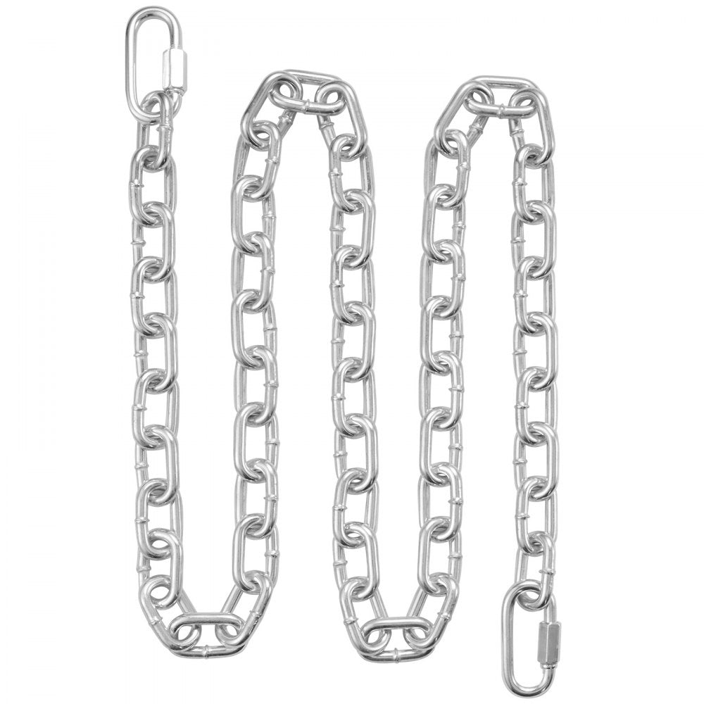 8x1.8M Heavy-Duty Zinc-Plated Coil Chain for Secure Lifting and Towing