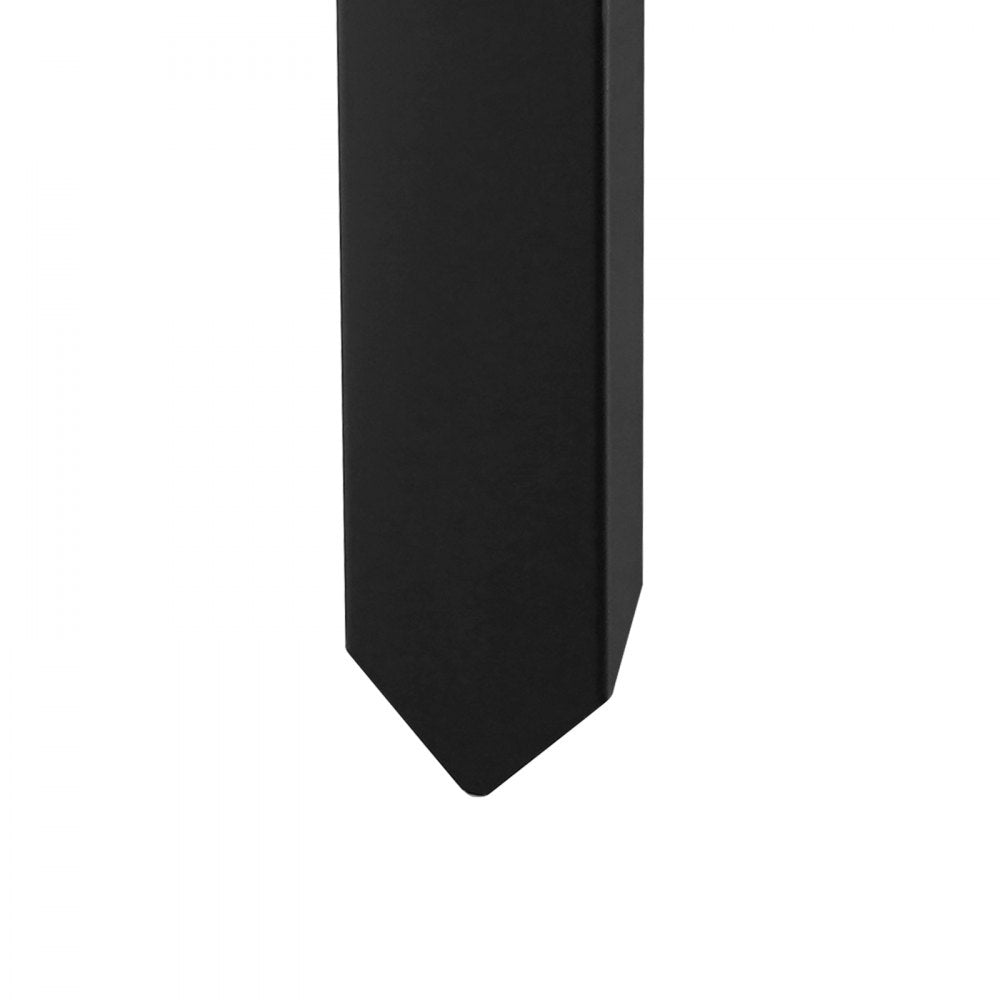 WGB-3.7-24-6 - Heavy-Duty Steel Fence Post Anchors for 3.5in Posts - 6 Pack