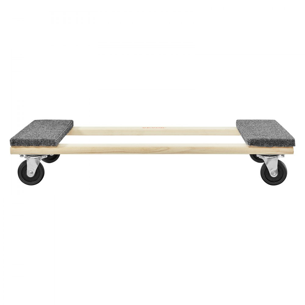 SC01 - Heavy-Duty 1000 lbs Furniture Dolly with 4 x 3" Swivel Casters
