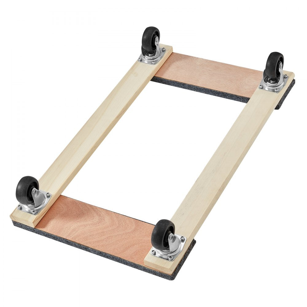 SC01 - Heavy-Duty 1000 lbs Furniture Dolly with 4 x 3" Swivel Casters