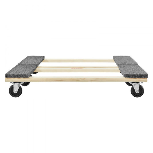 SC02 - Heavy-Duty 18" x 30" Furniture Dolly, 1000 lbs Capacity, 4 Casters