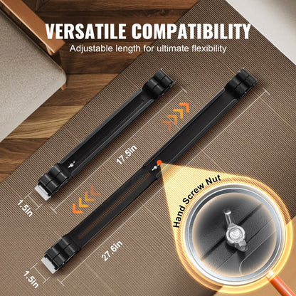 Y13 - VEVOR Extendable Dolly for Appliances, 660 lbs Capacity, 13.35-21.5 inches