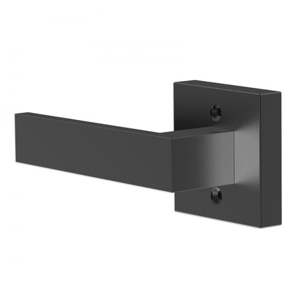 D921-DL-BLK(1PC) - Modern Square Dummy Door Lever for Closets & Cabinets