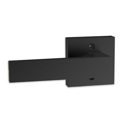 D921-DL-BLK(1PC) - Modern Square Dummy Door Lever for Closets & Cabinets