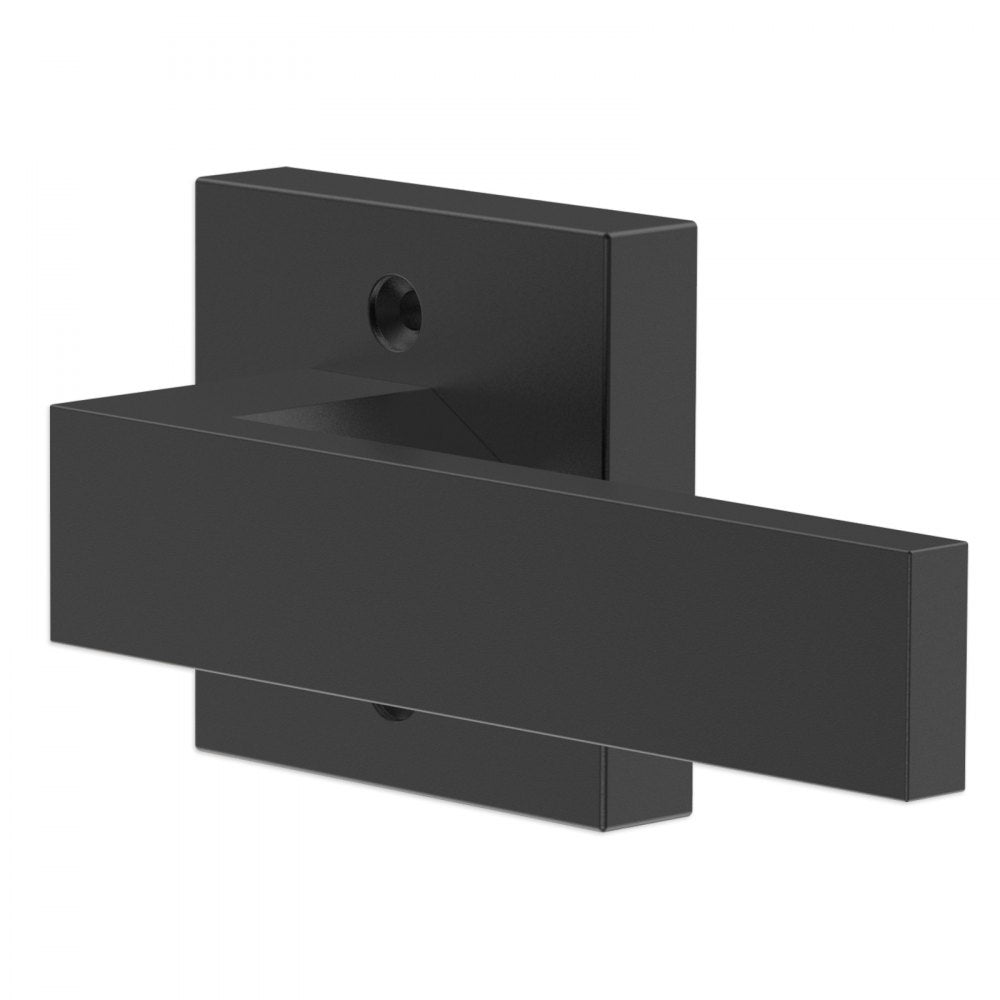 D921-DL-BLK(1PC) - Modern Square Dummy Door Lever for Closets & Cabinets