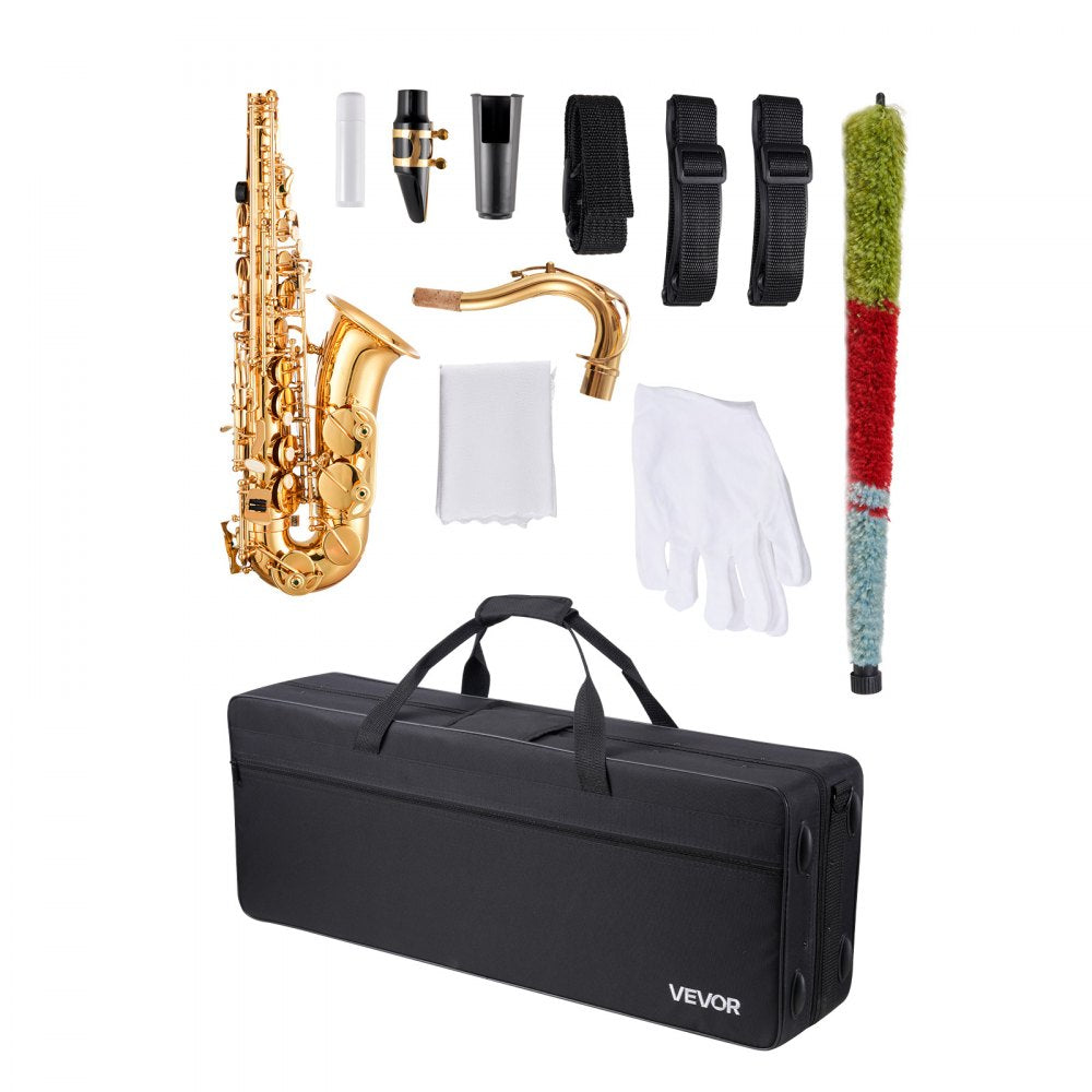 JTAS－401 - B Flat Tenor Saxophone Beginner Kit with Case & Accessories
