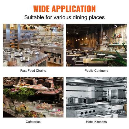 GLS-8GAL - 8 Gallon Stainless Steel Fryer Grease Bucket with Locking Lid