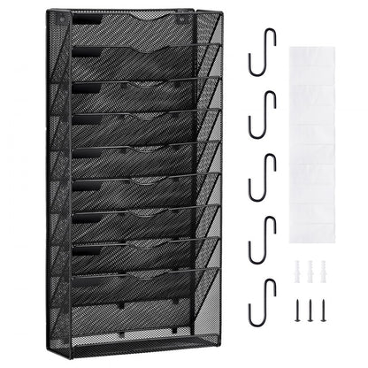 JLW019 - Multi-Tier Wall File Organizer for Stylish Office Storage