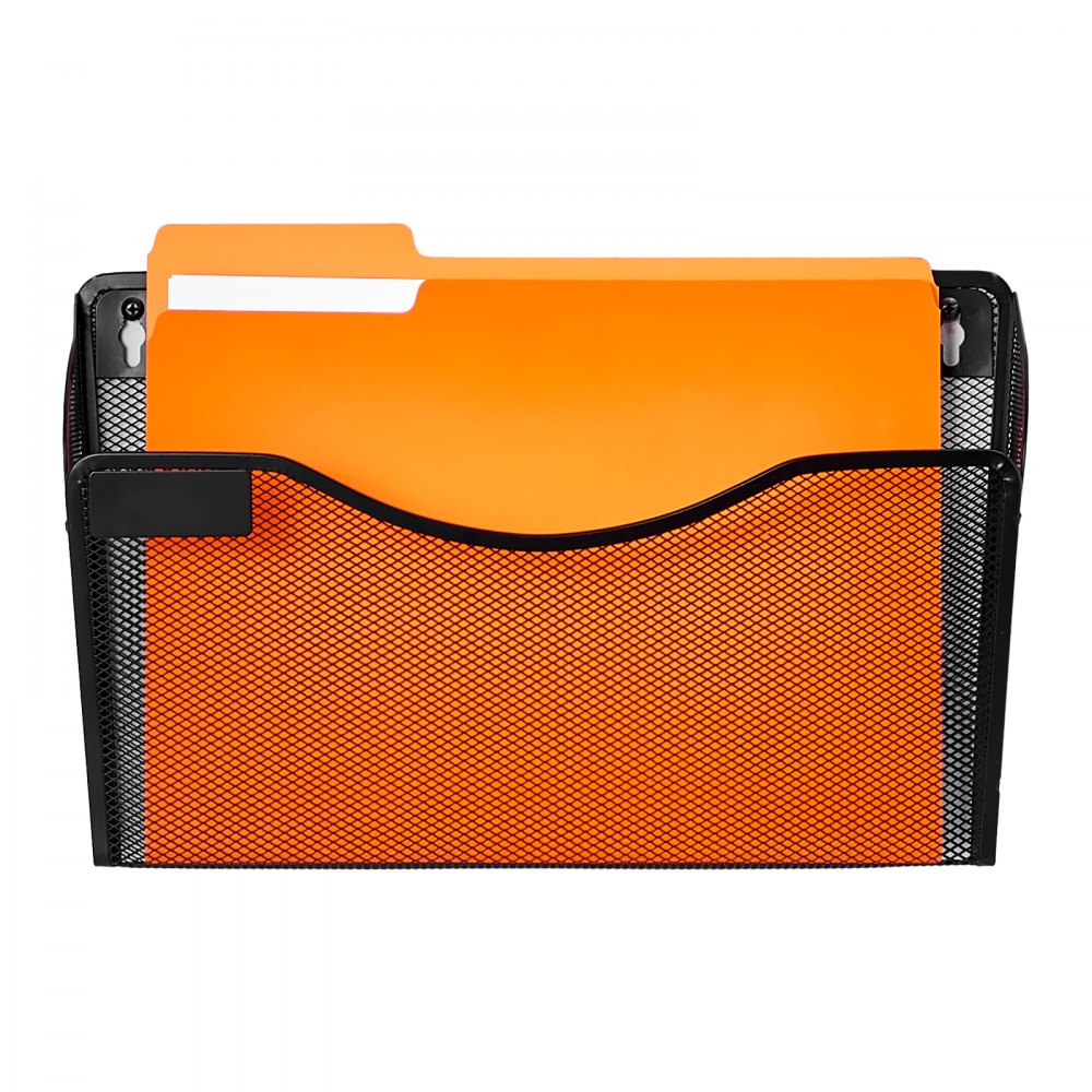JLW001 - Durable Wall-Mount File Organizer with Multi-Tier Storage