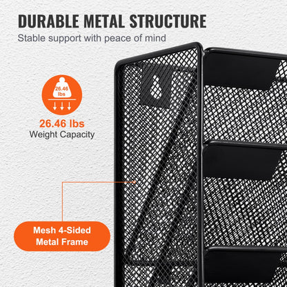 JLW020 - Durable Wall-Mounted File Organizer with 12 Pockets