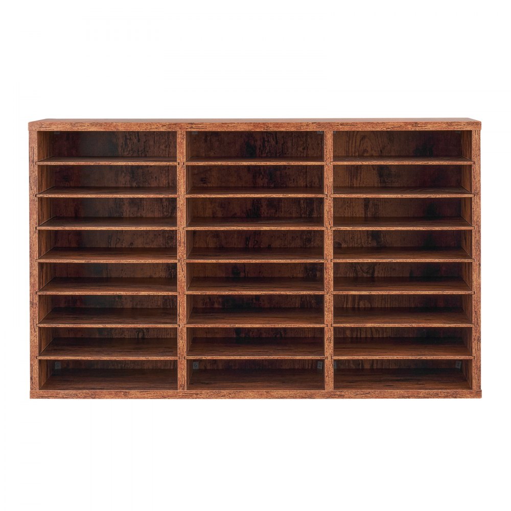 HZFC007 - 24-Compartment Desk Organizer, 10" x 11" for Clutter-Free Space