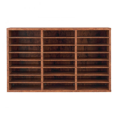 HZFC007 - 24-Compartment Desk Organizer, 10" x 11" for Clutter-Free Space