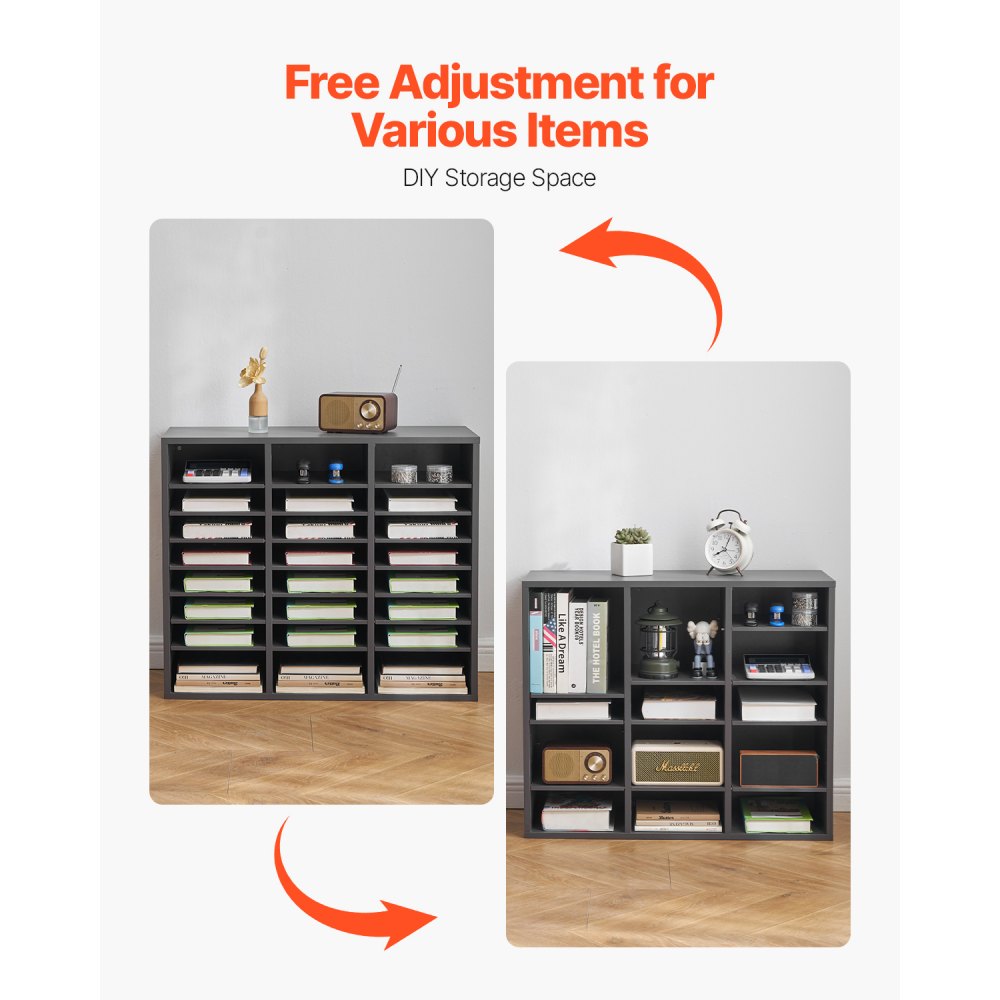 KLFC-18 - 24-Compartment Organizer for Office & Home, 9.2 x 11.1 Inches