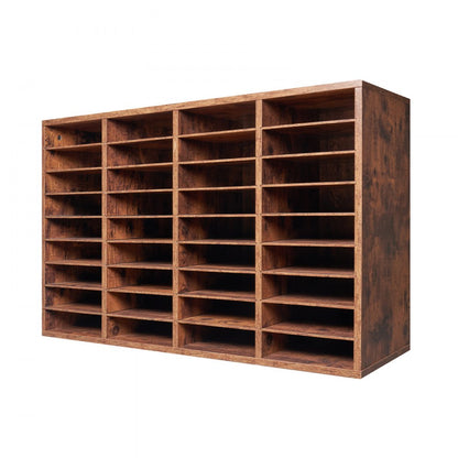HZFC009 - 36-Compartment P2 Particle Board Literature Organizer