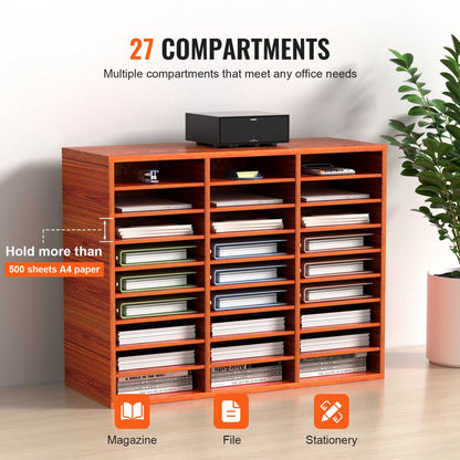 KLFC-14 - 27-Compartment MDF Organizer with Removable Shelves