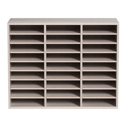 KLFC-13 - 27-Compartment MDF Organizer for Documents & Comics