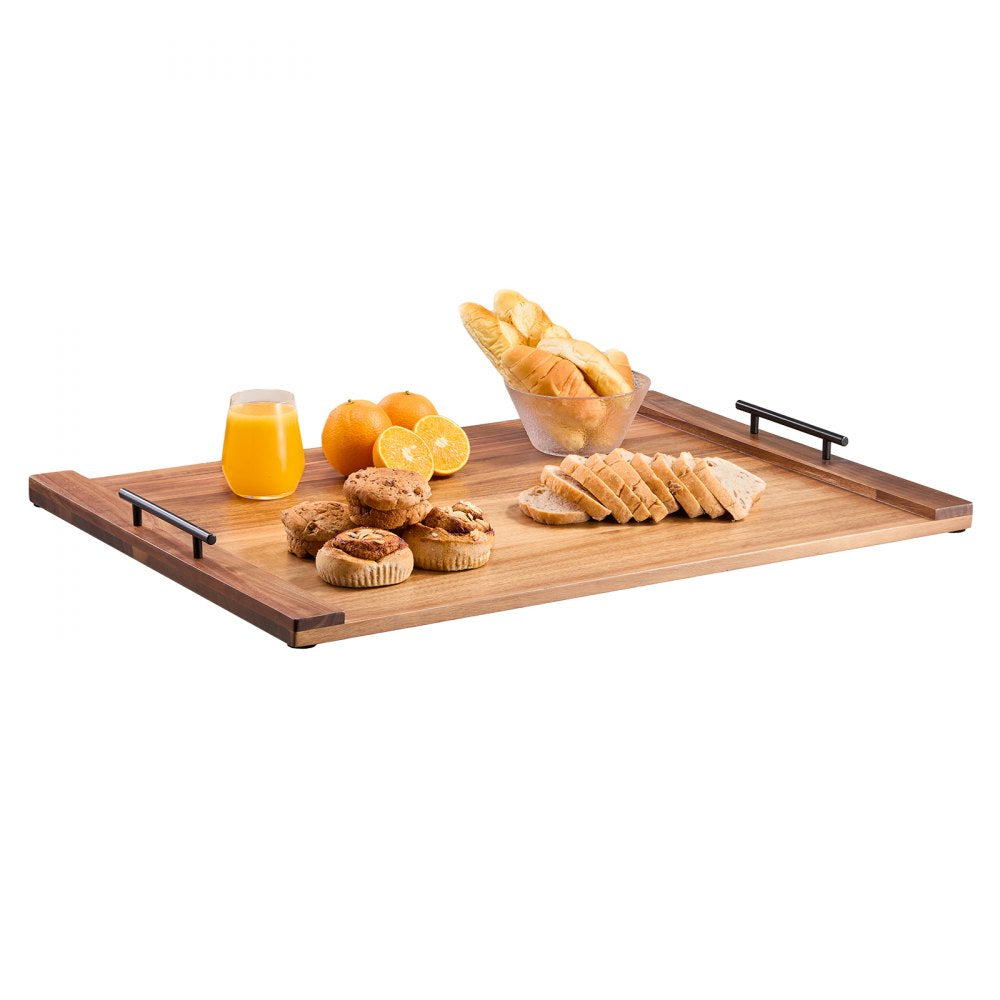 LPK1289-4 - 30x22" Acacia Wood Stove Cover for Gas & Electric Stoves