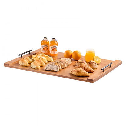 LPK1289-3 - 30x22" Pine Wood Noodle Board Stove Cover for Gas & Electric