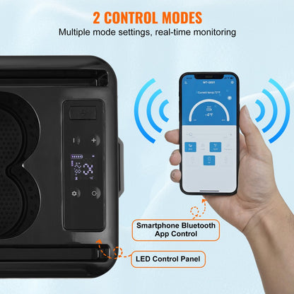 CF15 - 15L Portable Car Freezer with USB & LED Control Panel