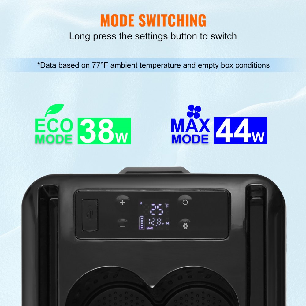 CF15 - 15L Portable Car Freezer with USB & LED Control Panel