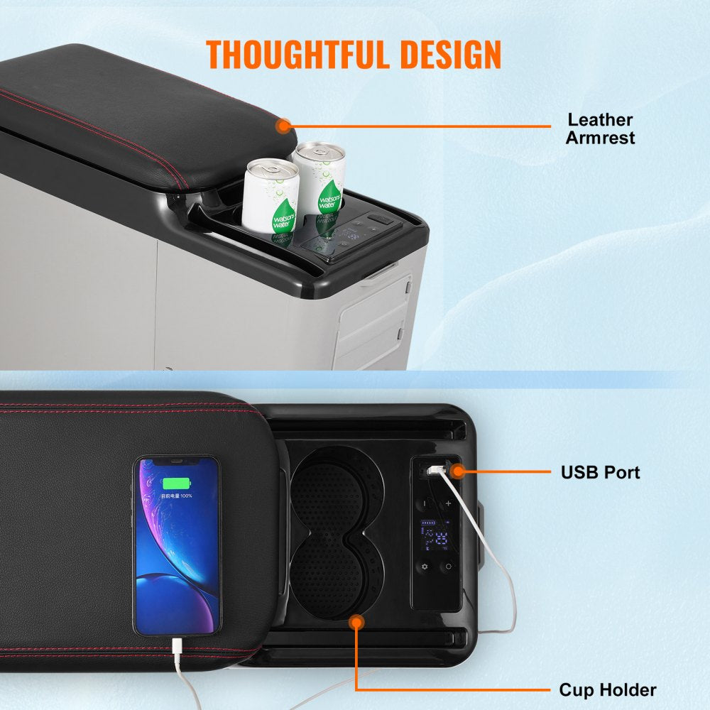 CF15 - 15L Portable Car Freezer with USB & LED Control Panel
