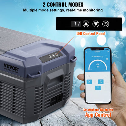NL15 - 15L Portable Car Fridge Freezer with Bluetooth Control