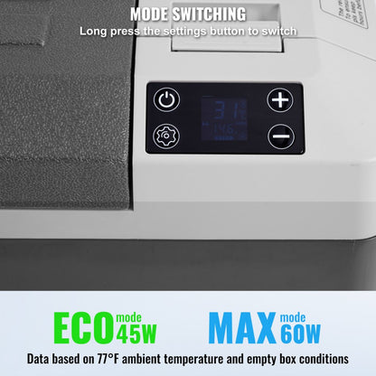 J25 - 25L Portable Car Refrigerator Freezer with Rapid Cooling Technology